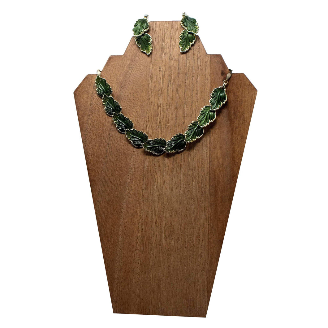 Parure - Unique Vintage Mid-Century Necklace with matching Earrings - Curio Memento