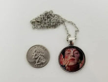 Load image into Gallery viewer, Glamour Queen pendant with chain - Curio Memento
