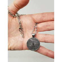 Load image into Gallery viewer, Two faced woman pendant with chain - Curio Memento
