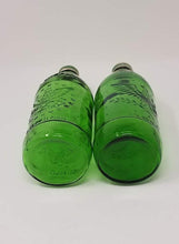 Load image into Gallery viewer, Vintage Bicentenial Green 7up Bottles - Curio Memento
