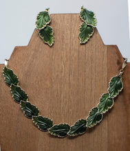 Load image into Gallery viewer, Parure - Unique Vintage Mid-Century Necklace with matching Earrings - Curio Memento
