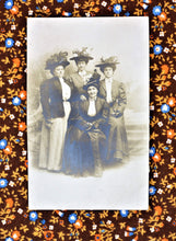 Load image into Gallery viewer, Lot of 3 Vintage Post Cards Featuring 4 Women from the Victorian era - Curio Memento
