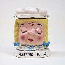 Load image into Gallery viewer, Rare Vintage 1960s era Ceramic Pill Container - Curio Memento

